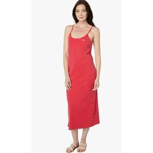 Women's Sleeveless Ribbed Midi Dress